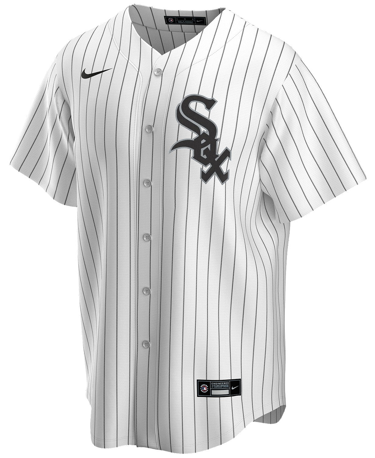 NIKE Men's Frank Thomas Chicago White Sox White Home Premium Twill Replica Jersey Official Team Jersey Sports Fan Apparel Official NFL Team Jersey Football Fan Apparel