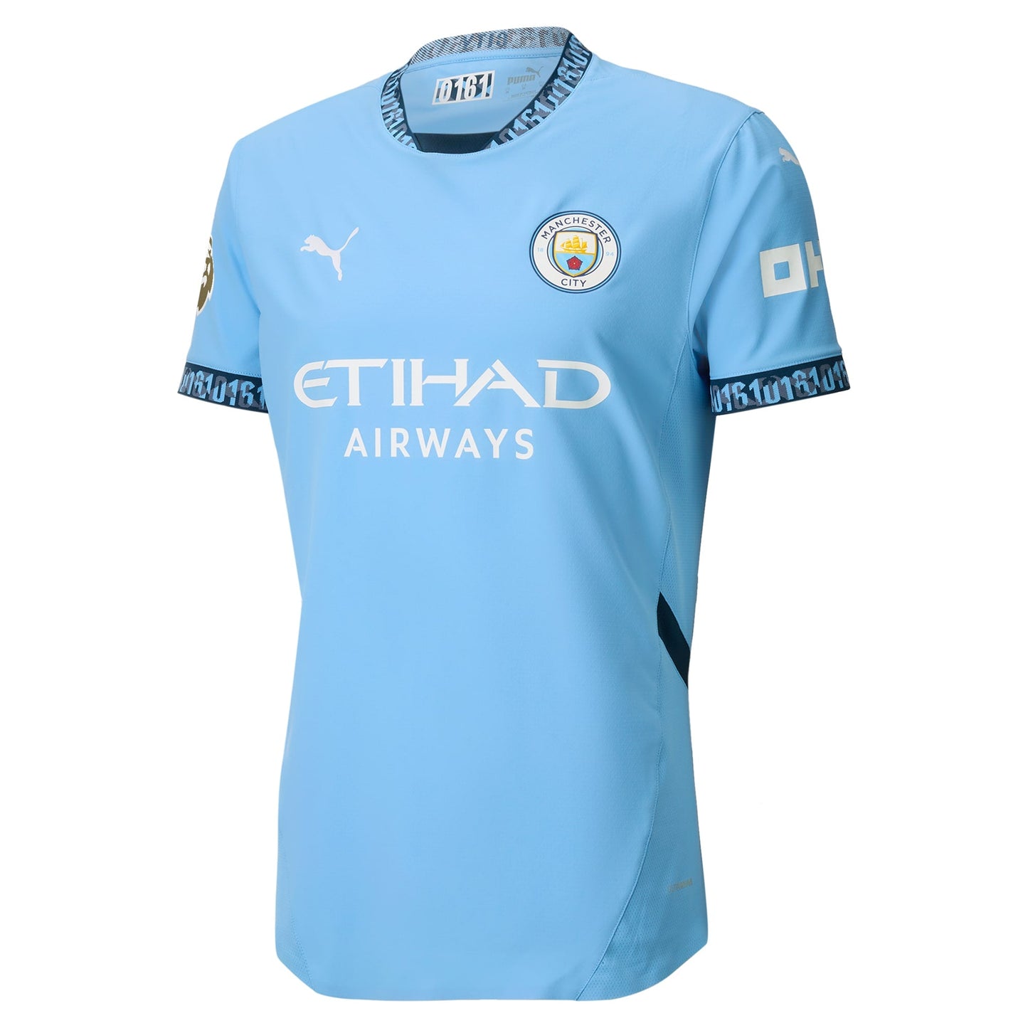 Erling Haaland Manchester City Puma 2024 25 Home Player Jersey - Light Blue Official Team Jersey Sports Fan Apparel