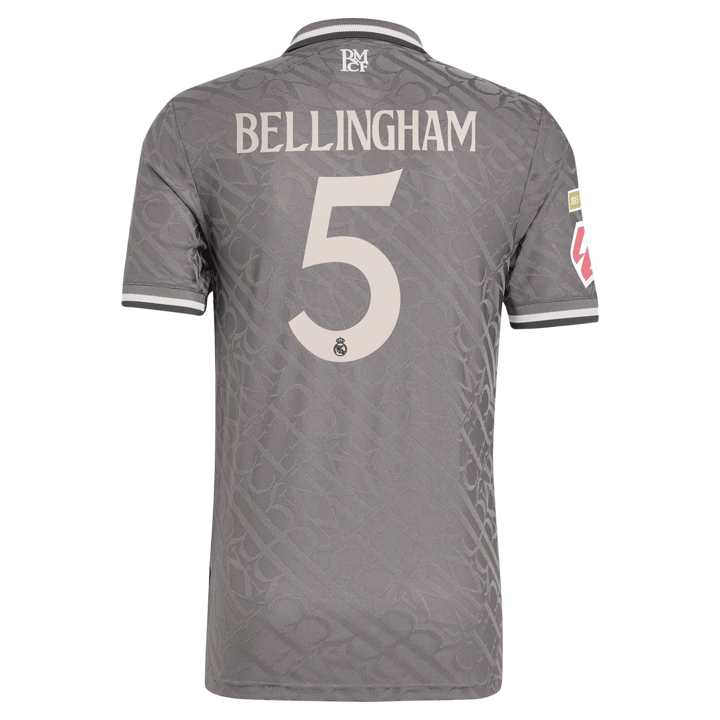 Jude Bellingham Real Madrid adidas Originals 2024 25 Third Player Jersey - Charcoal Official Team Jersey Sports Fan Apparel