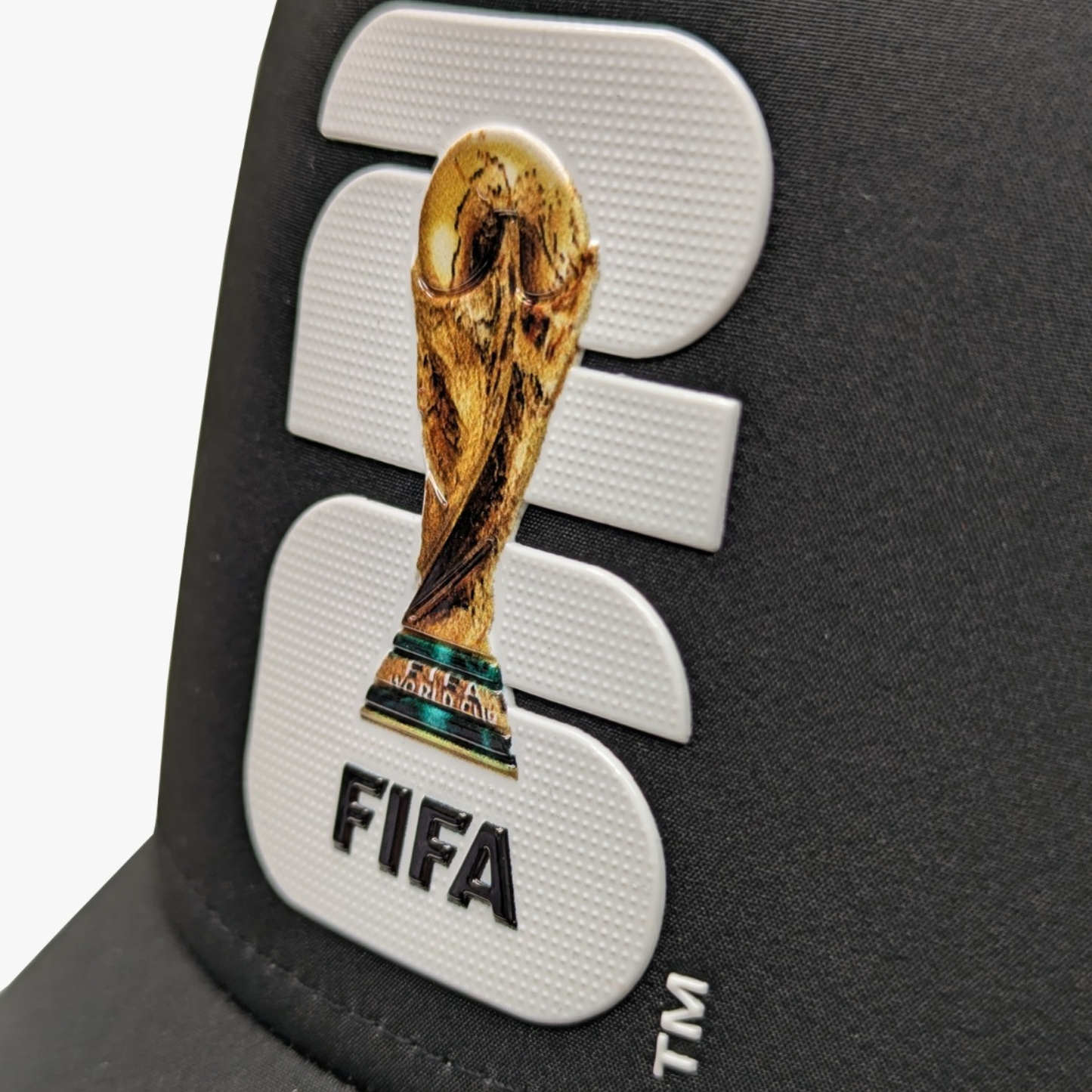 FIFA World Cup 2026 Trophy Hat - Black Official Team Hat Sports Fan Cap