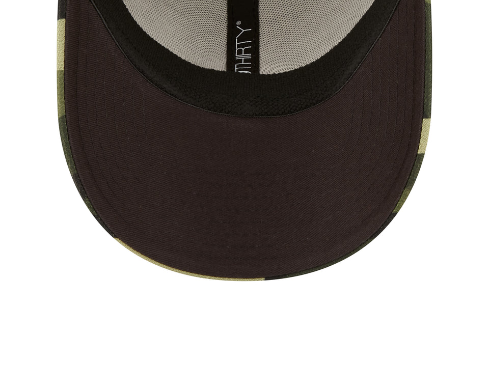 Men's Chicago White Sox New Era Camo 2022 Armed Forces Day 39THIRTY Flex Hat Official Team Hat Sports Fan Cap Official NFL Team Hat Football Fan Cap
