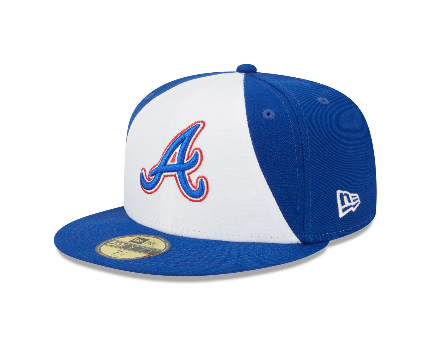 Atlanta Braves City Connect Royal/White New Era 59FIFTY Fitted Hat Official Team Hat Sports Fan Cap Official NFL Team Hat Football Fan Cap