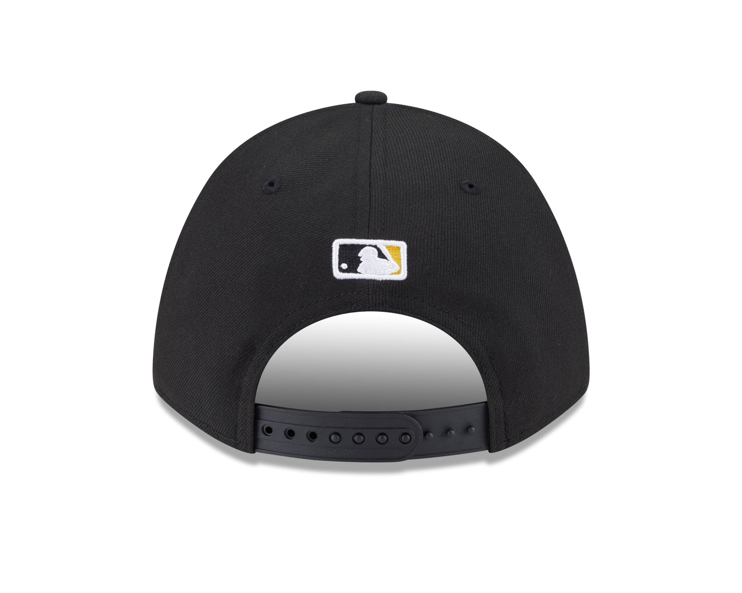 Pittsburgh Pirates Black New Era Player Replica M-Crown 9FORTY Adjustable Hat Official Team Hat Sports Fan Cap Official NFL Team Hat Football Fan Cap