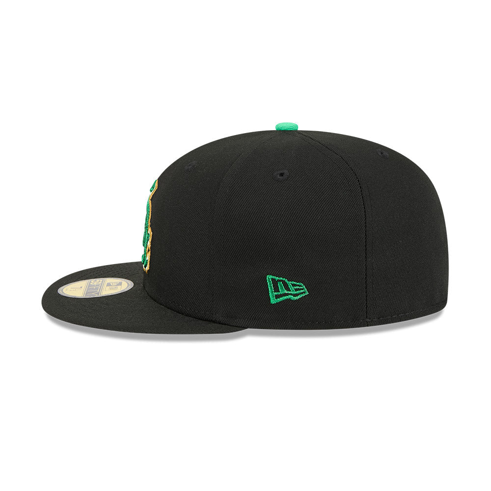 Men's Chicago White Sox New Era Black 2026 St. Patrick's Day Authentic Collection On-Field 59FIFTY Fitted Hat Official Team Hat Sports Fan Cap Official NFL Team Hat Football Fan Cap