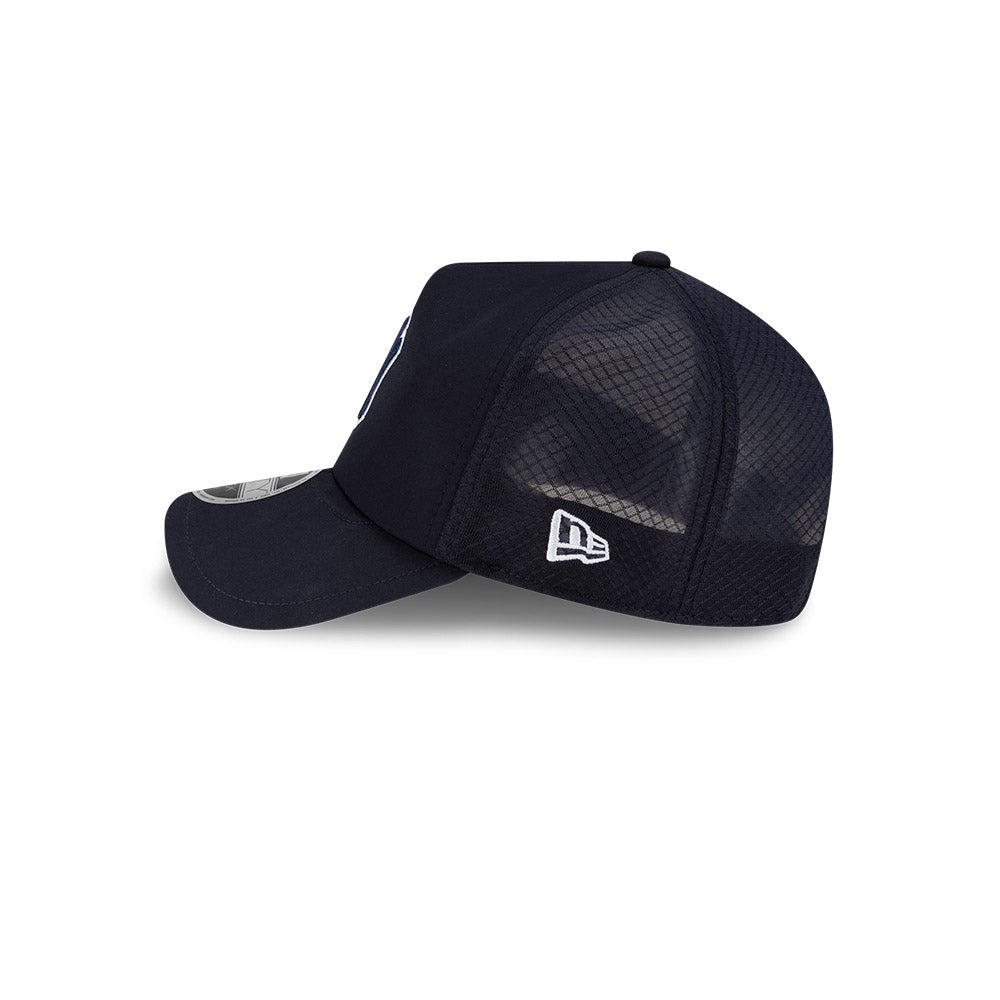 New York Yankees New Era Batting Practice 2026 9Forty APEX Snap Adjustable Hat-Navy Official Team Hat Sports Fan Cap Official NFL Team Hat Football Fan Cap