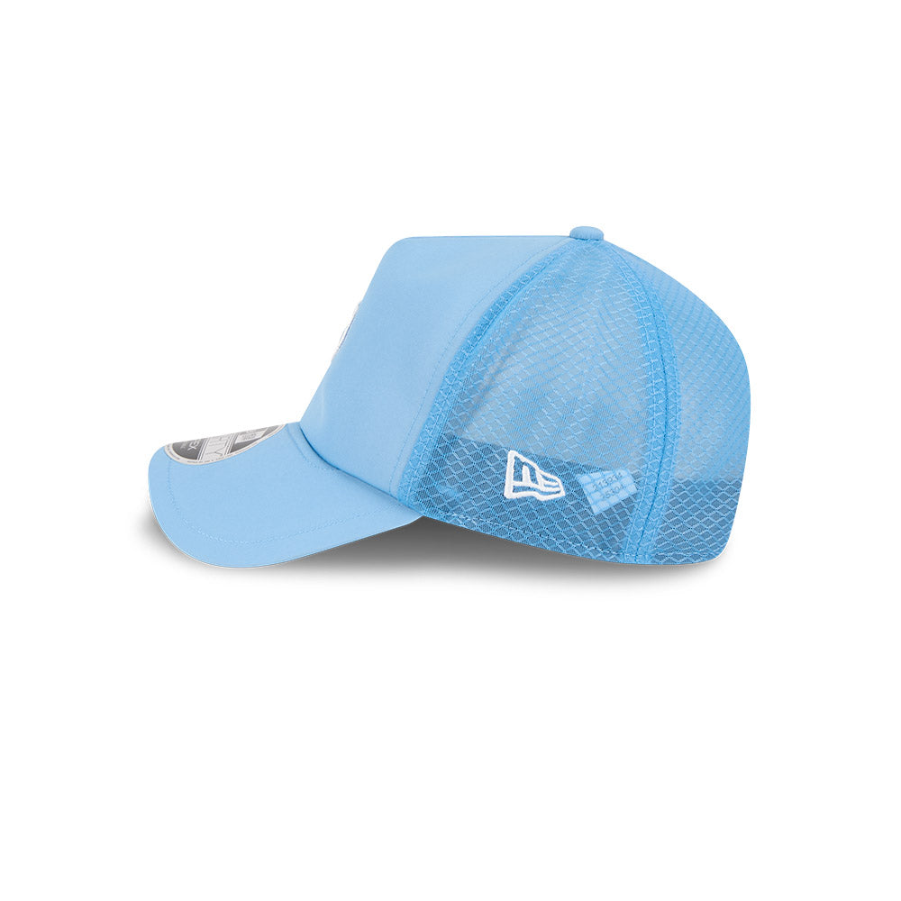 Chicago Cubs New Era 2026 Batting Practice 9Forty APEX "1984 Bear" Logo Snap Adjustable Hat-Sky Blue Official Team Hat Sports Fan Cap Official NFL Team Hat Football Fan Cap