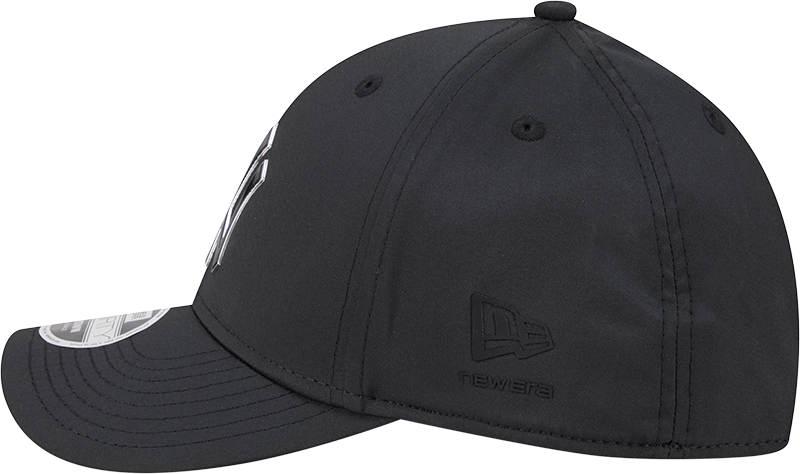 New York Yankees New Era M-Crown 39Thirty Metallic Black Performance Flex Fit Hat Official Team Hat Sports Fan Cap Official NFL Team Hat Football Fan Cap