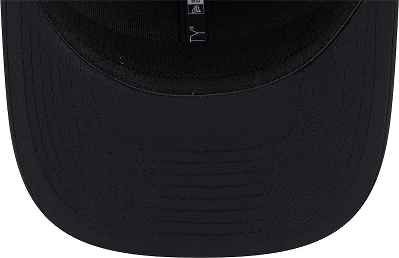 Chicago Cubs New Era Black Bullseye Sport Rope 9SEVENTY Stretch Snap Adjustable Hat Official Team Hat Sports Fan Cap Official NFL Team Hat Football Fan Cap
