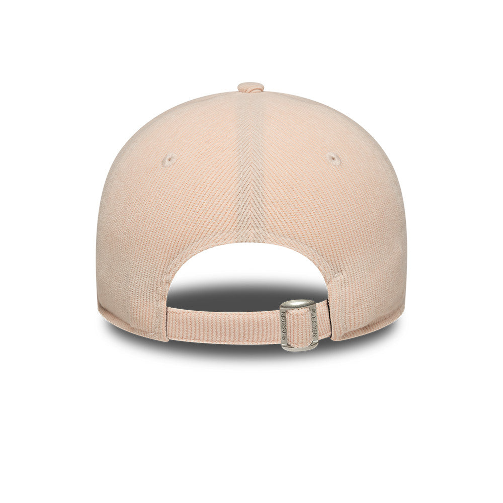 Los Angeles Dodgers MLB Mini Cord 9FORTY Women Strapback New Era Pink Official Team Hat Sports Fan Cap Official NFL Team Hat Football Fan Cap