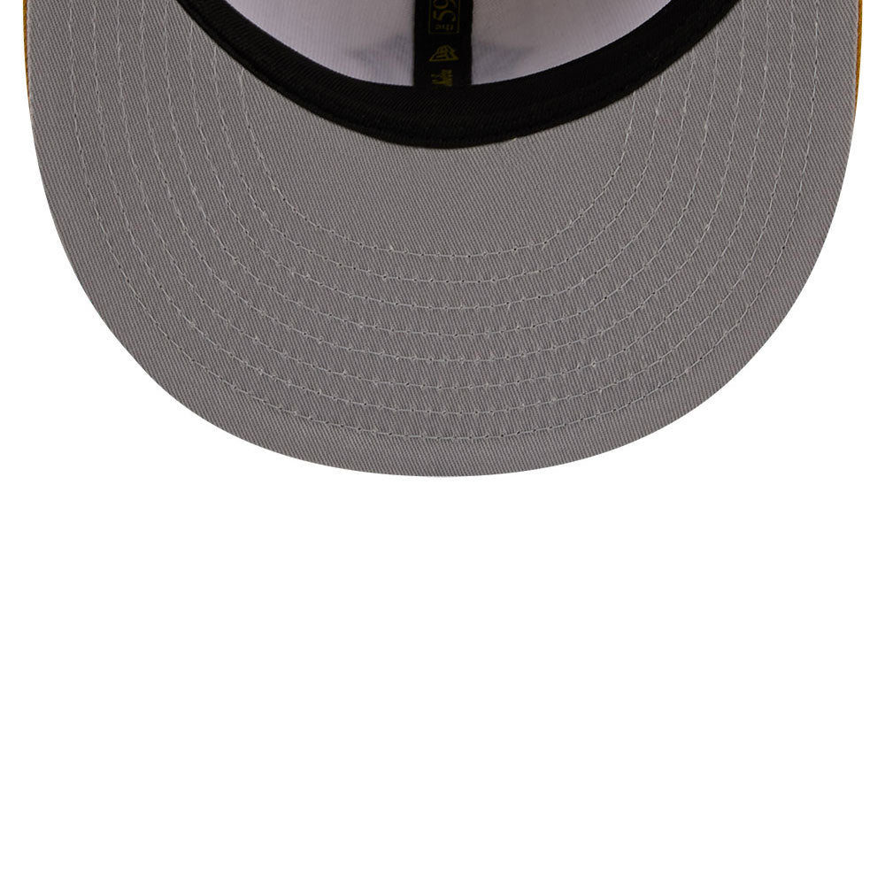 New York Yankees MLB 5950Day New Era Cream/Gold Official Team Hat Sports Fan Cap Official NFL Team Hat Football Fan Cap