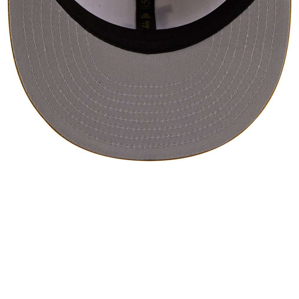 Los Angeles Dodgers MLB 5950Day New Era Cream/Gold Official Team Hat Sports Fan Cap Official NFL Team Hat Football Fan Cap