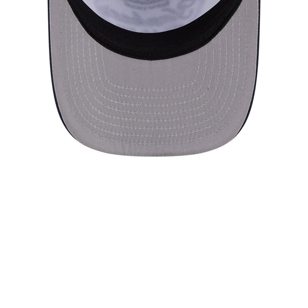 New York Yankees MLB 5950 Day Fitted Trucker A-Frame New Era White/Navy Official Team Hat Sports Fan Cap Official NFL Team Hat Football Fan Cap