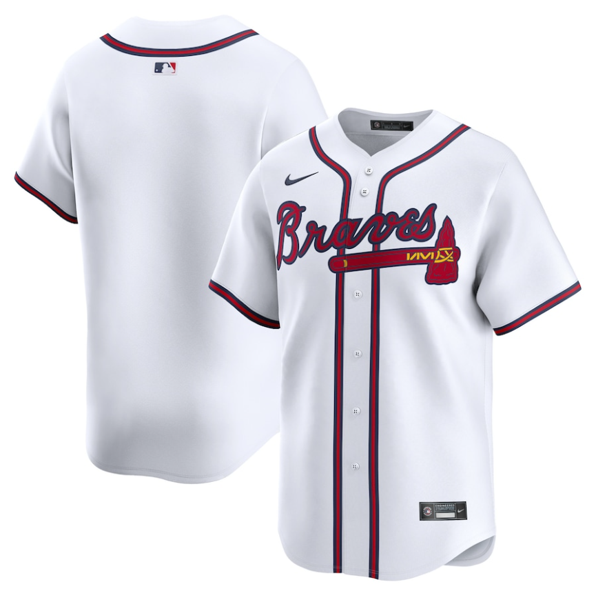 Nike - MLB Game Jersey - Atlanta Braves - Home Official Team Jersey Sports Fan Apparel Official NFL Team Jersey Football Fan Apparel