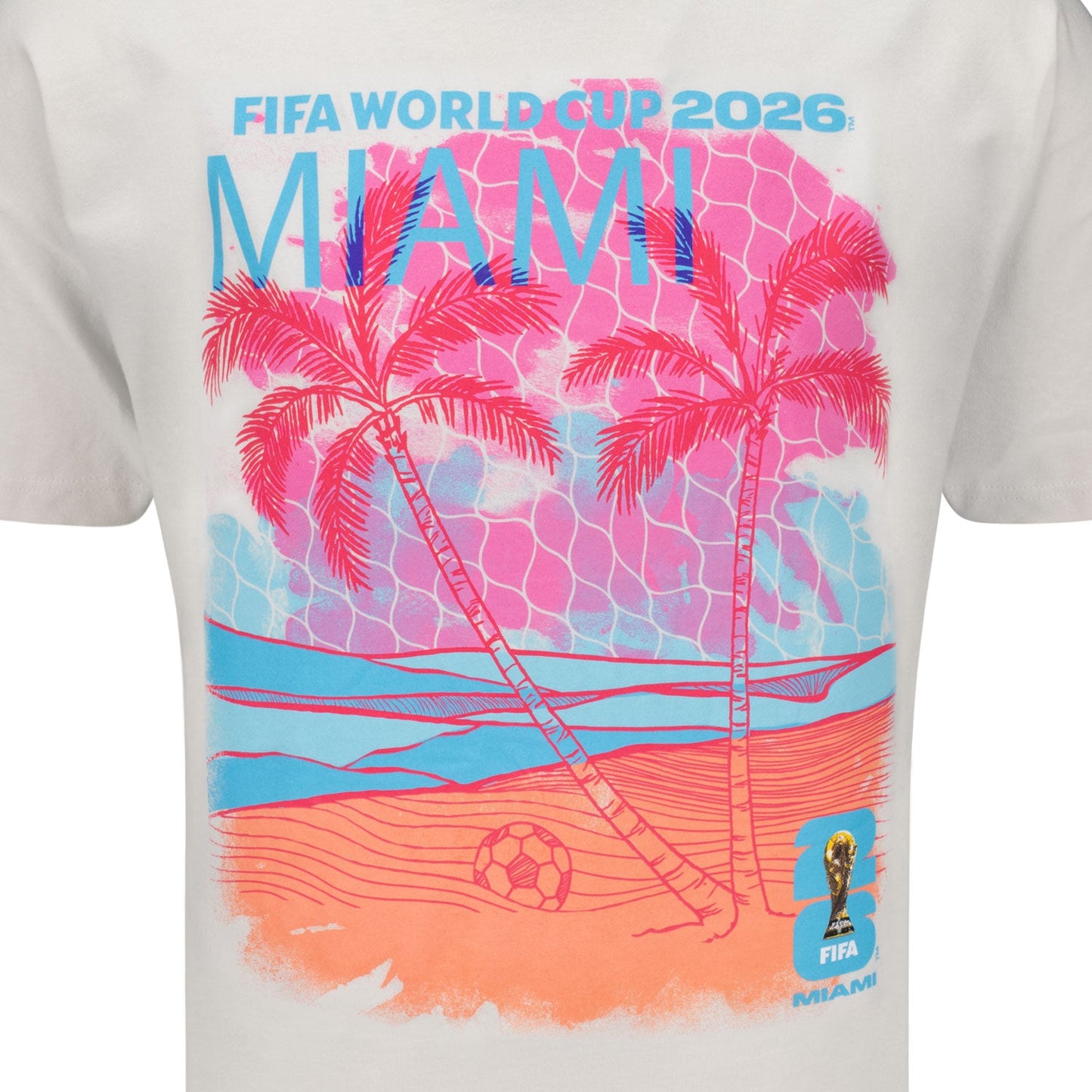 FIFA World Cup 2026 Miami Homestyle T-Shirt - Unisex Casual Graphic T Shirt