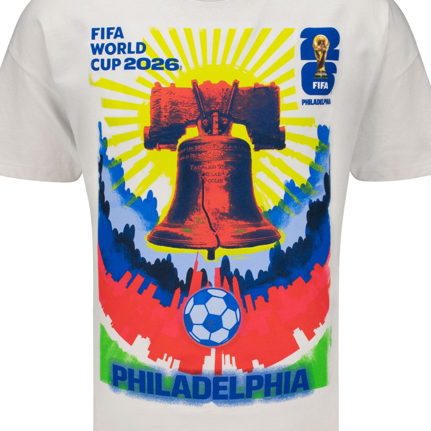 FIFA World Cup 2026 Philadelphia Homestyle T-Shirt - Unisex Casual Graphic T Shirt