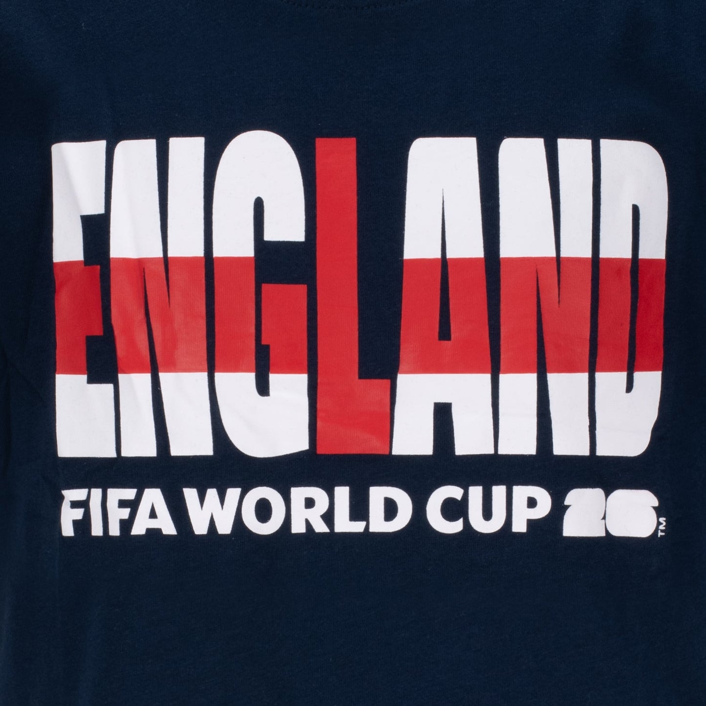 FIFA World Cup 2026 England Graphic T-Shirt - Youth Casual Graphic T Shirt