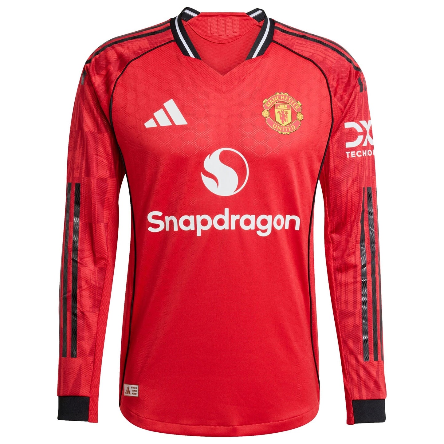 Manchester United adidas WSL Home Shirt 2025-26 - Long sleeve with Cristiano Ronaldo 7 printing Jersey Official Team Jersey Sports Fan Apparel