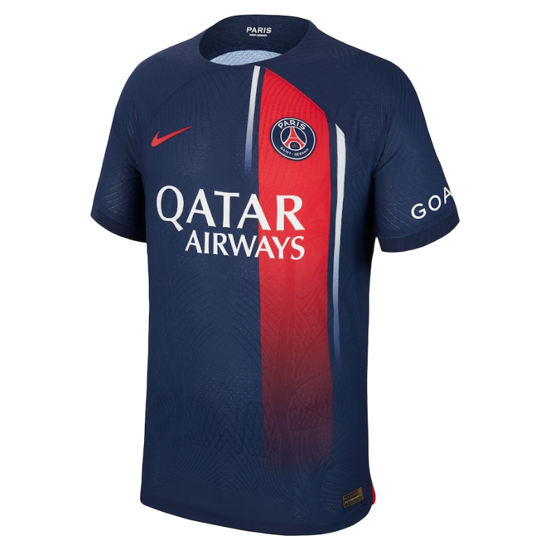 Paris Saint-Germain Team Home Shirt 2023-24 with Jersey Messi 30 printing - Blue Official Team Jersey Sports Fan Apparel