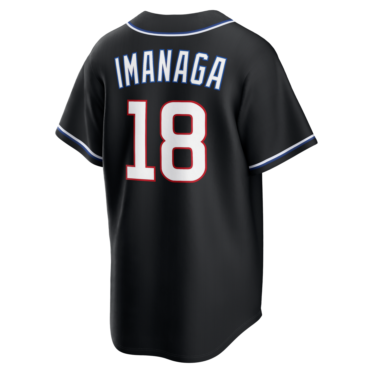 Men's Chicago Cubs Shota Imanaga Nike Black Carbon Replica Jersey Official Team Jersey Sports Fan Apparel Official NFL Team Jersey Football Fan Apparel