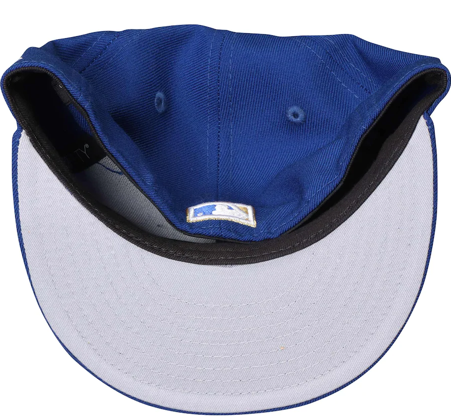 Men's Kansas City Royals New Era Royal Cooperstown Collection Wool 59FIFTY Fitted Hat Official Team Hat Sports Fan Cap Official NFL Team Hat Football Fan Cap