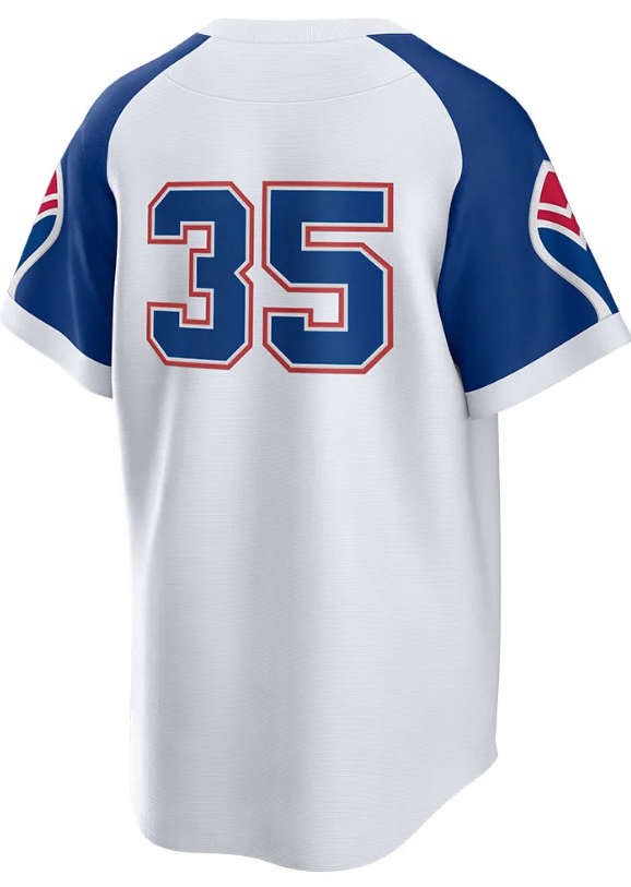 Nike Men's Atlanta Braves Phil Niekro Cooperstown Collection Home Replica Cool Base Jersey Official Team Jersey Sports Fan Apparel Official NFL Team Jersey Football Fan Apparel