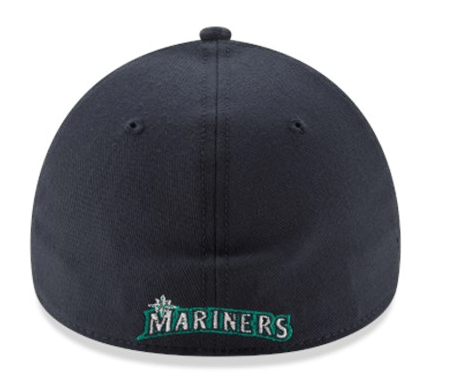 New Era Men's Seattle Mariners 39Thirty Classic Navy Stretch Fit Hat Official Team Hat Sports Fan Cap Official NFL Team Hat Football Fan Cap