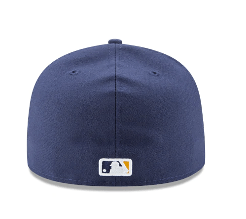 Milwaukee Brewers Authentic Collection 59Fifty Fitted Alt 2 Hat Official Team Hat Sports Fan Cap Official NFL Team Hat Football Fan Cap
