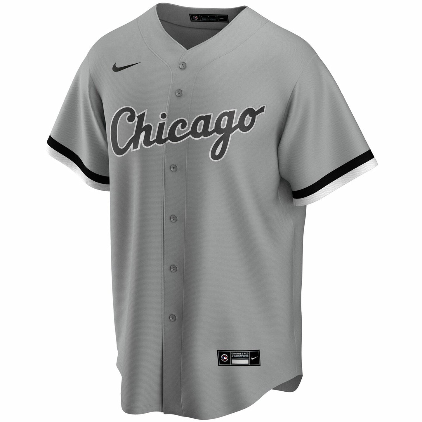 Men's Luis Robert Chicago White Sox Nike Gray Road Replica Team Jersey Official Team Jersey Sports Fan Apparel Official NFL Team Jersey Football Fan Apparel