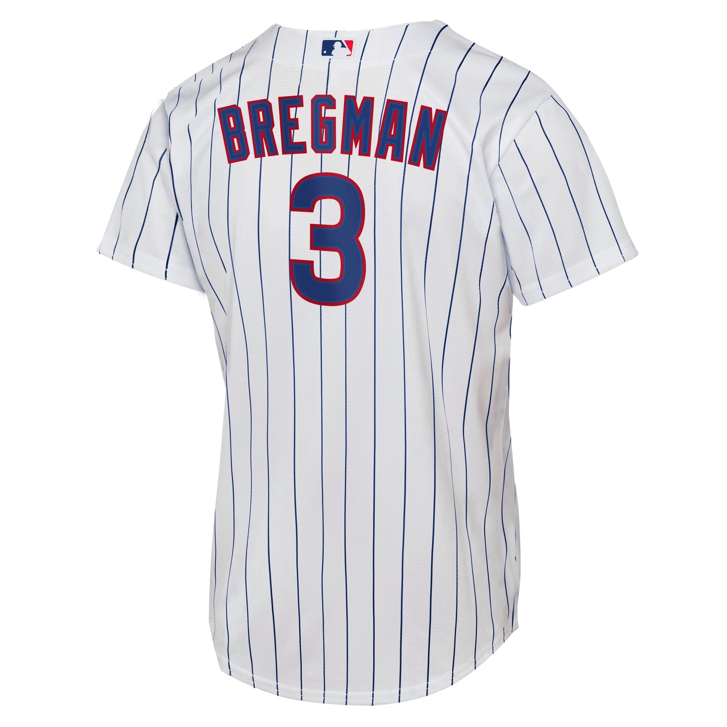 Youth Chicago Cubs Alex Bregman White Home Baseline Replica Jersey Official Team Jersey Sports Fan Apparel Official NFL Team Jersey Football Fan Apparel