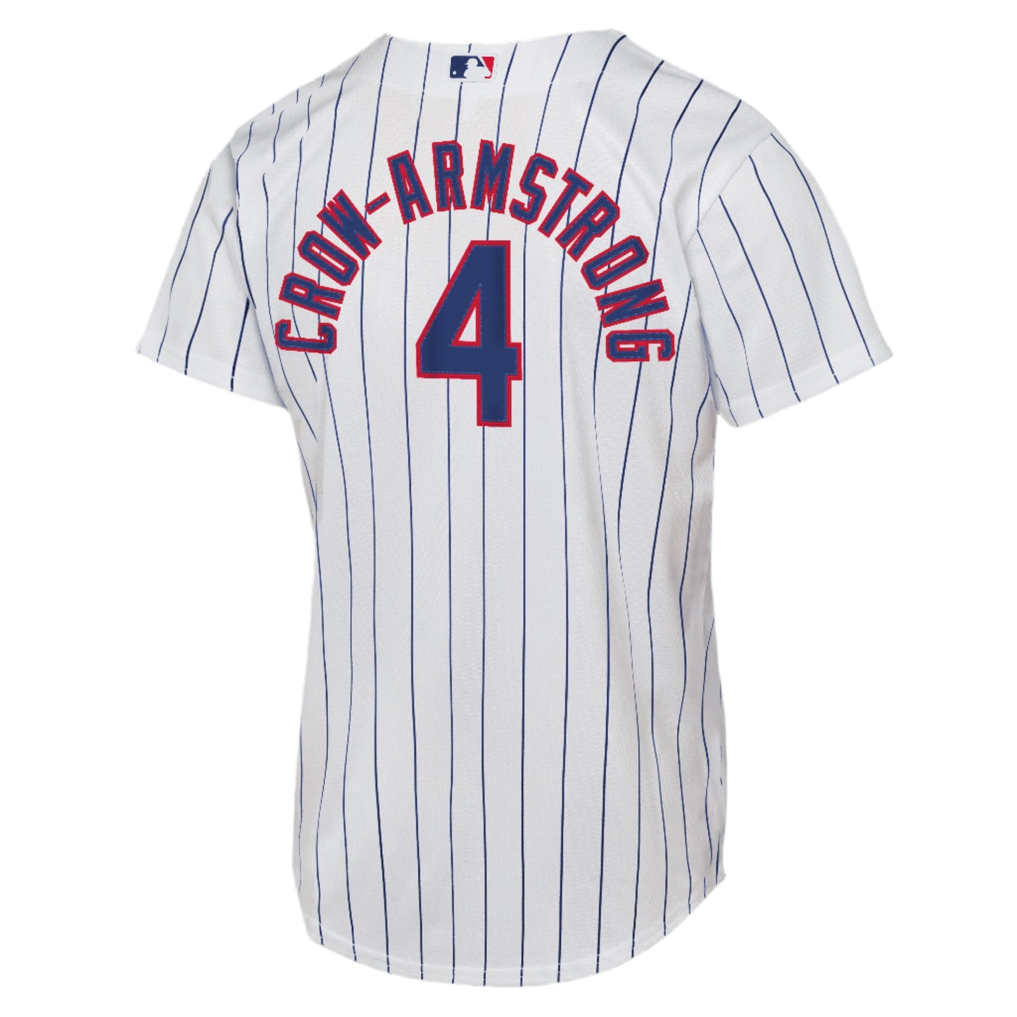 Youth Nike Pete Crow-Armstrong #4 Chicago Cubs White Home Baseline Replica Jersey Official Team Jersey Sports Fan Apparel Official NFL Team Jersey Football Fan Apparel
