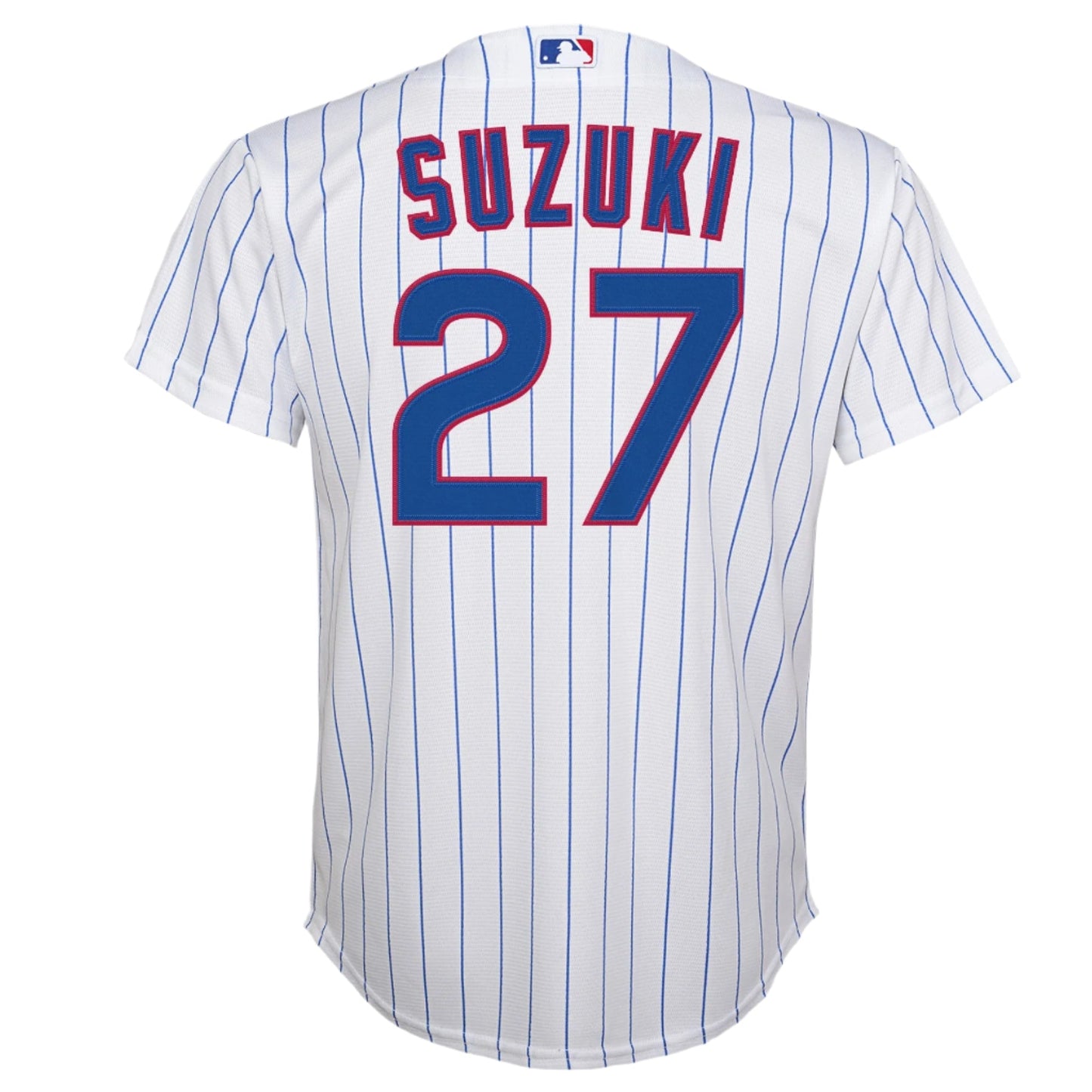 NIKE Youth Seiya Suzuki Chicago Cubs White Home Game Replica Jersey Official Team Jersey Sports Fan Apparel Official NFL Team Jersey Football Fan Apparel