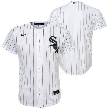 Youth Chicago White Sox Personalized Nike White Home Replica Team Jersey Official Team Jersey Sports Fan Apparel Official NFL Team Jersey Football Fan Apparel