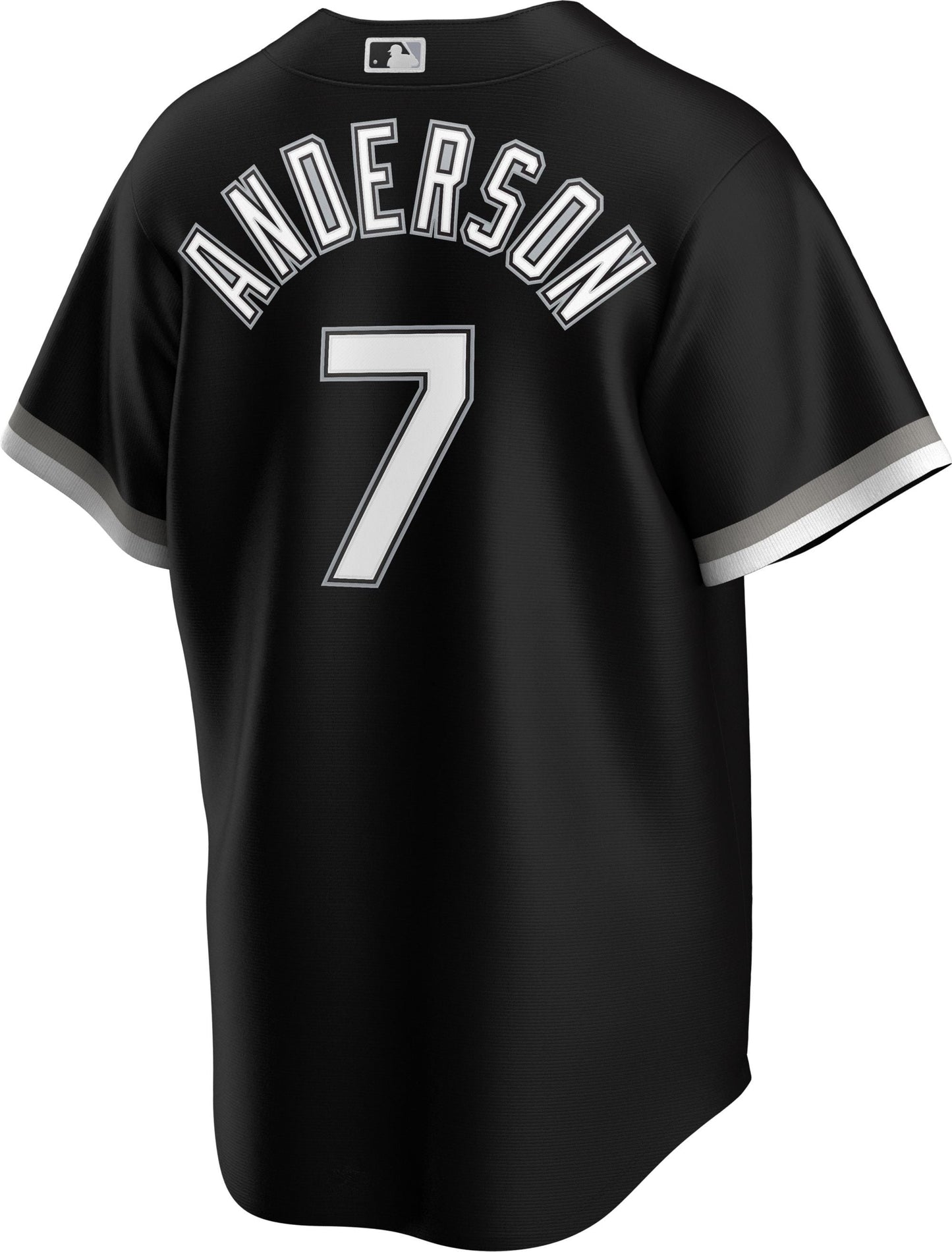 Men's Chicago White Sox Tim Anderson Nike Black Alternate Replica Player Name Jersey Official Team Jersey Sports Fan Apparel Official NFL Team Jersey Football Fan Apparel