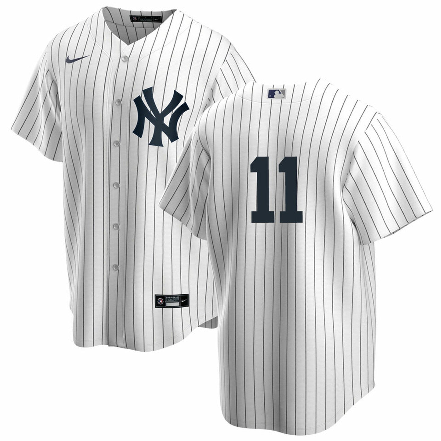 Men's Nike Anthony Volpe #11 White New York Yankees Home Official Replica Player Jersey Official Team Jersey Sports Fan Apparel Official NFL Team Jersey Football Fan Apparel