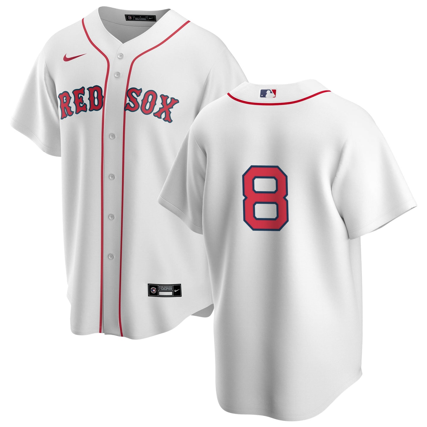 Men's Nike Boston Red Sox Carl Yastrzemski #8 Home Official Replica Player Jersey Official Team Jersey Sports Fan Apparel Official NFL Team Jersey Football Fan Apparel