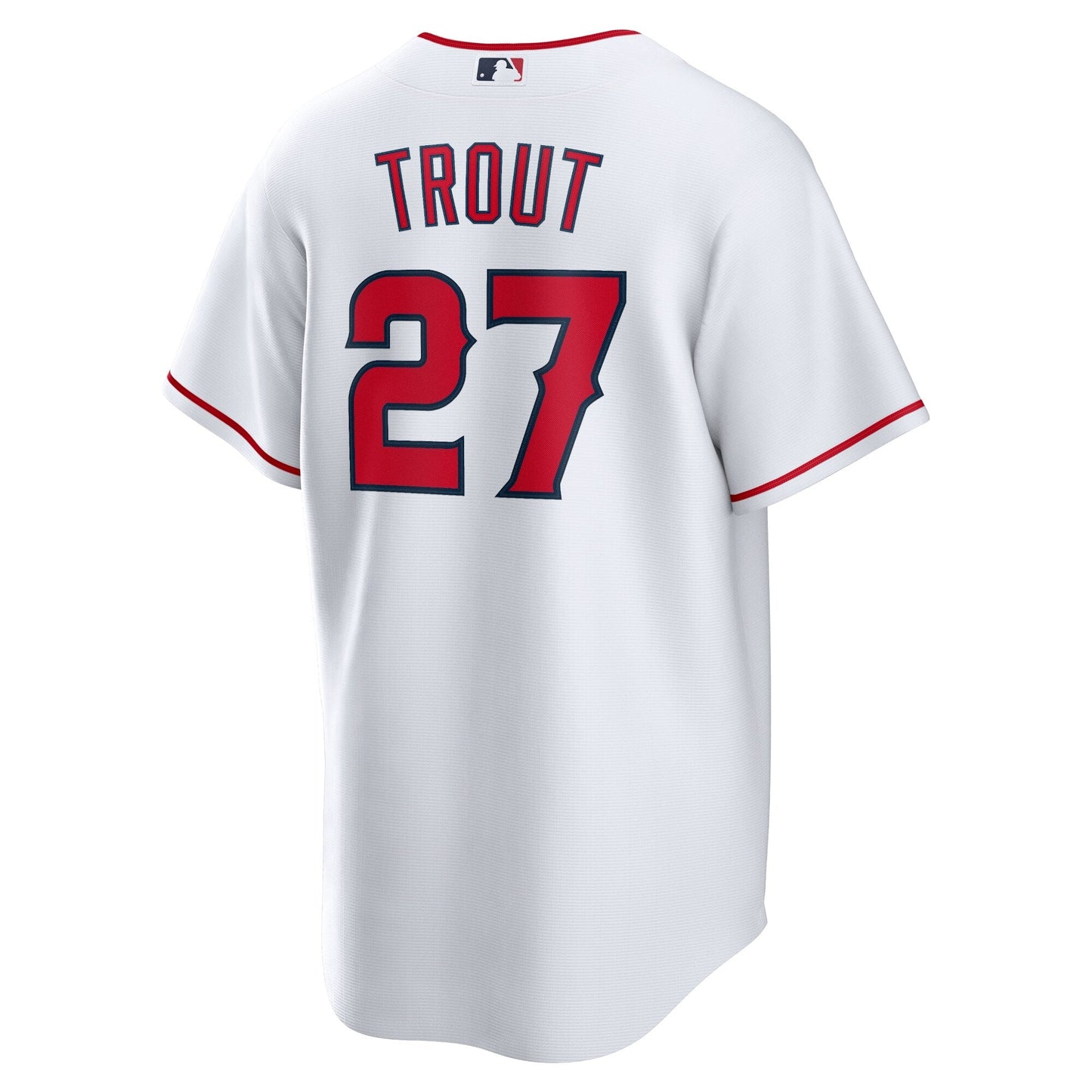 Men's Los Angeles Angels Mike Trout Nike White Home Replica Player Jersey Official Team Jersey Sports Fan Apparel Official NFL Team Jersey Football Fan Apparel