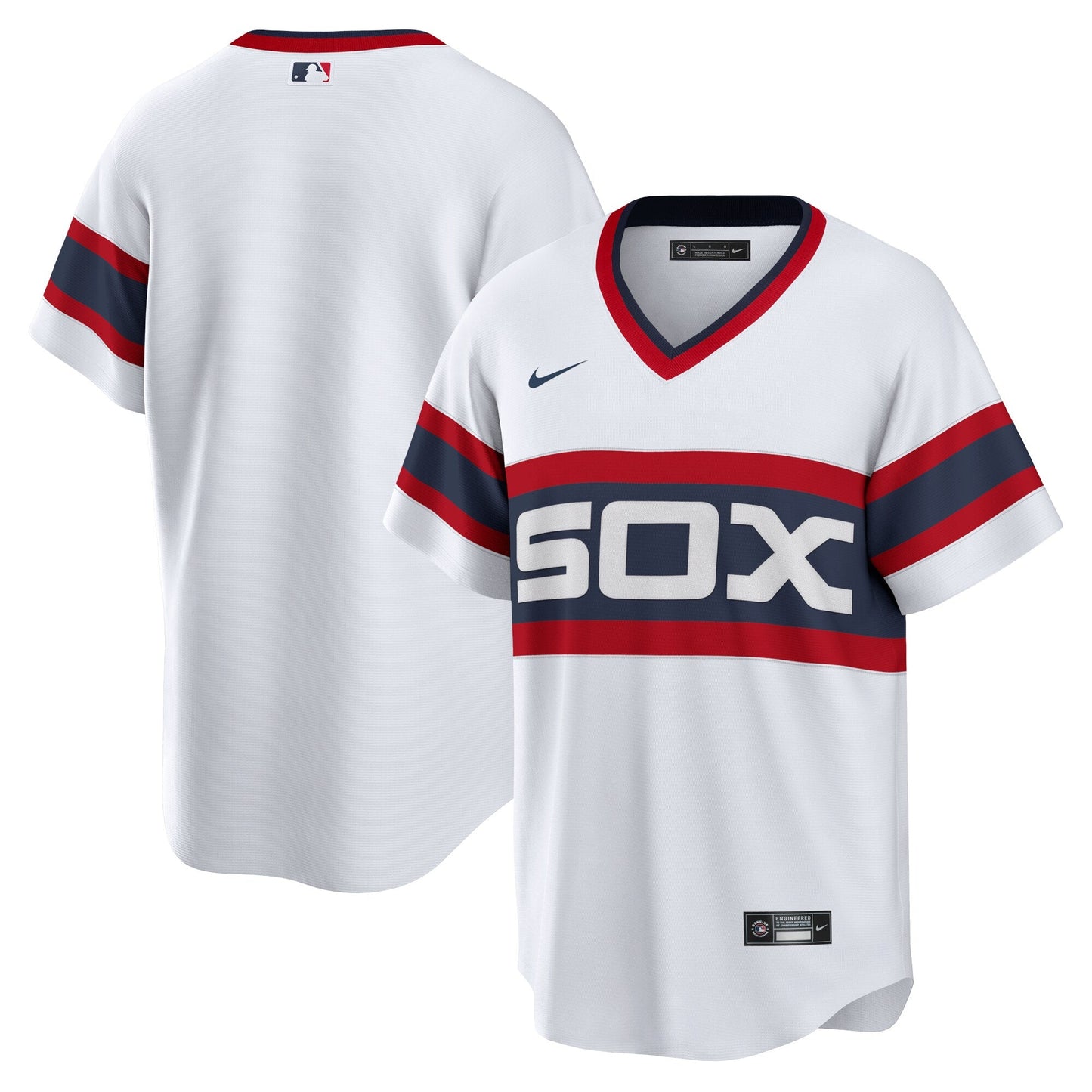 Men's Chicago White Sox Nike White Home Alternate 1983 Replica Team Jersey Official Team Jersey Sports Fan Apparel Official NFL Team Jersey Football Fan Apparel