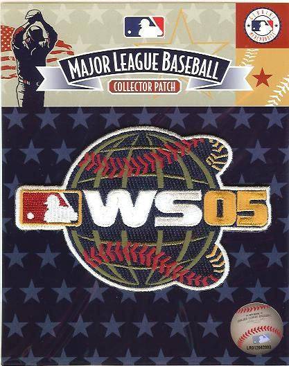 2005 World Series Sleeve Patch Official MLB Licensed White Sox over Astros Official Sports Fan Gear Official NFL Fan Gear