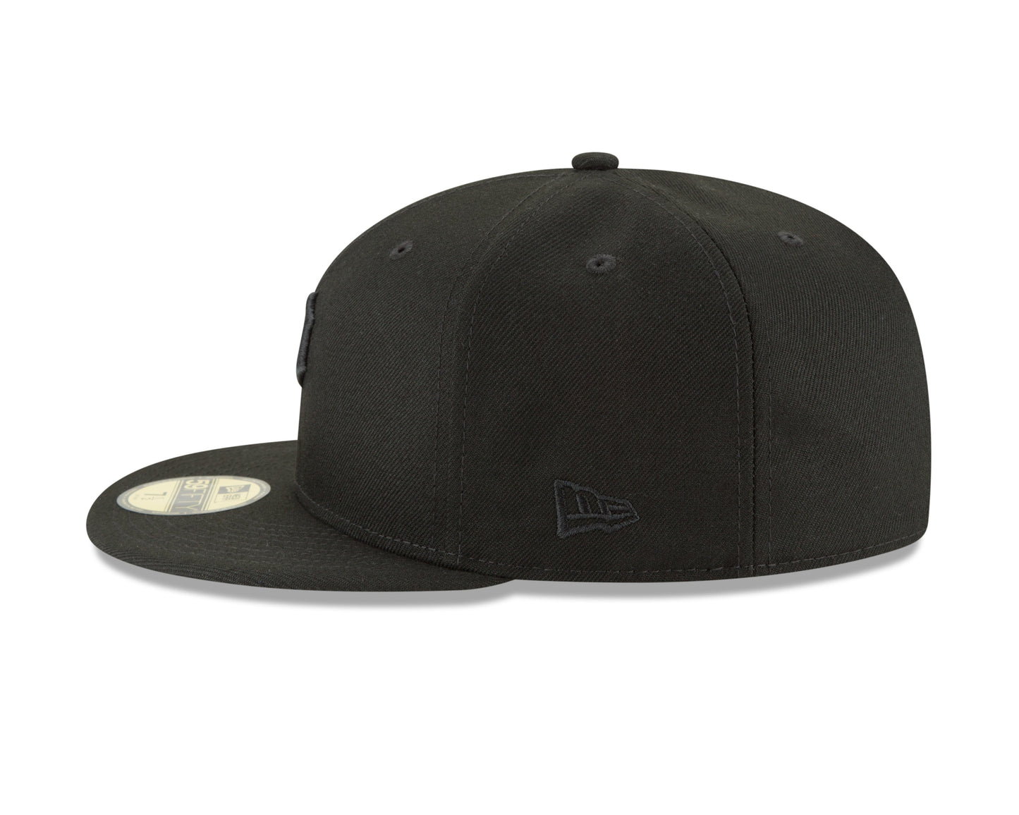 Men's Pittsburgh Pirates New Era Black Tonal 59FIFTY Fitted Hat Official Team Hat Sports Fan Cap Official NFL Team Hat Football Fan Cap