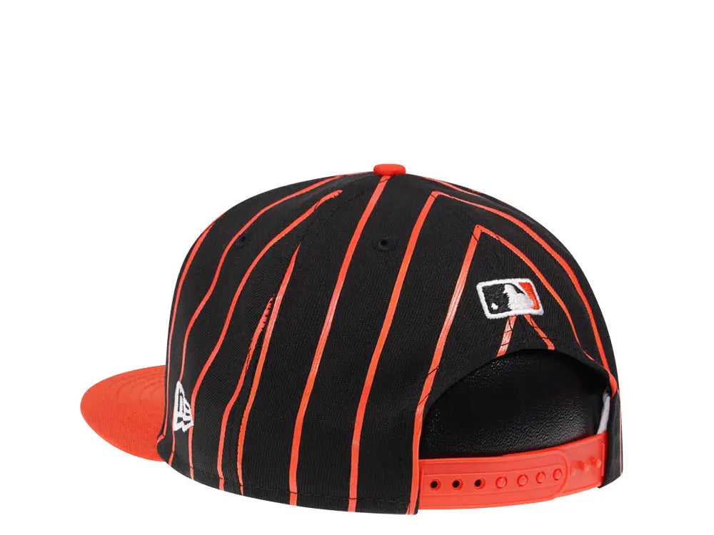 San Francisco Giants Black/Orange City Arch New Era 9FIFTY Snapback Hat Official Team Hat Sports Fan Cap Official NFL Team Hat Football Fan Cap