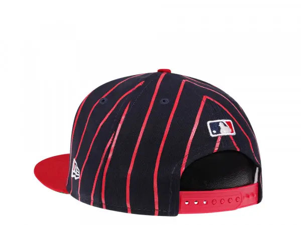 Boston Red Sox Navy/Red City Arch New Era 9FIFTY Snapback Hat Official Team Hat Sports Fan Cap Official NFL Team Hat Football Fan Cap