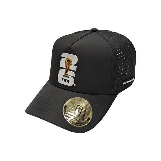 FIFA World Cup 2026 Trophy Hat - Black Official Team Hat Sports Fan Cap
