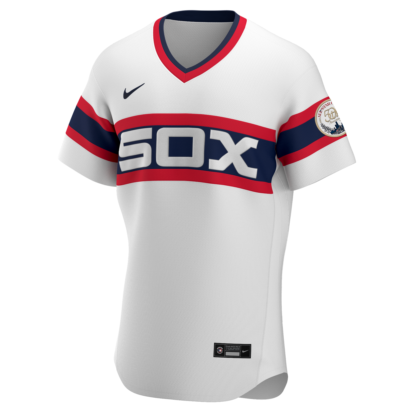 Men's Chicago White Sox Nike White Alternate 1983 Authentic Official Team Jersey Sports Fan Apparel Official NFL Team Jersey Football Fan Apparel