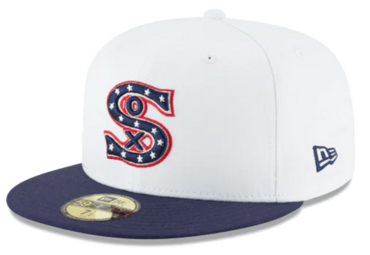 Chicago White Sox 1917 Cooperstown Collection 59Fifty Fitted Official Team Hat Sports Fan Cap Official NFL Team Hat Football Fan Cap