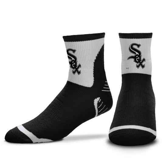 Men's Chicago White Sox SURGE FBF Crew Socks Official Sports Fan Gear Official NFL Fan Gear