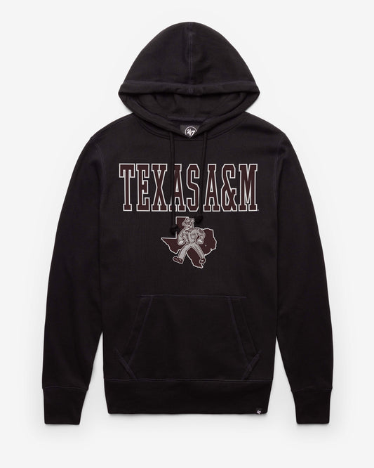 TEXAS A&M AGGIES VINTAGE STRAIGHT BLOCK '47 HEADLINE HOOD