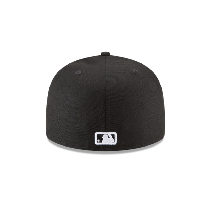 Los Angeles Dodgers MLB Basic 59FIFTY Fitted New Era Black/White Official Team Hat Sports Fan Cap Official NFL Team Hat Football Fan Cap