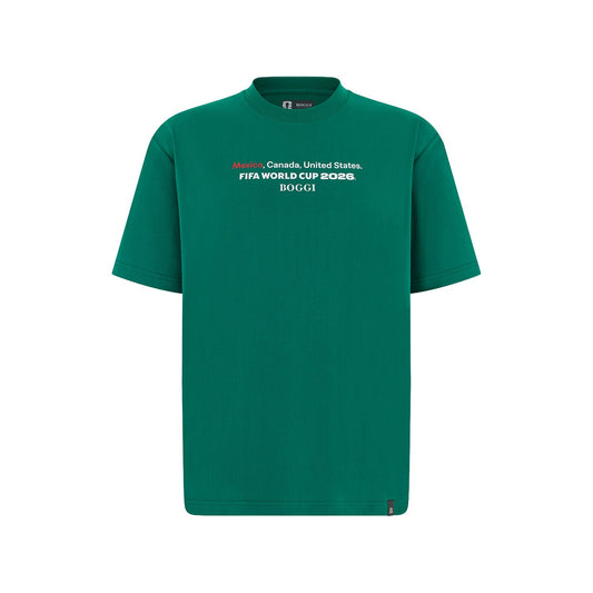 FIFA World Cup 2026 Host Nation Mexico T-Shirt Casual Graphic T Shirt