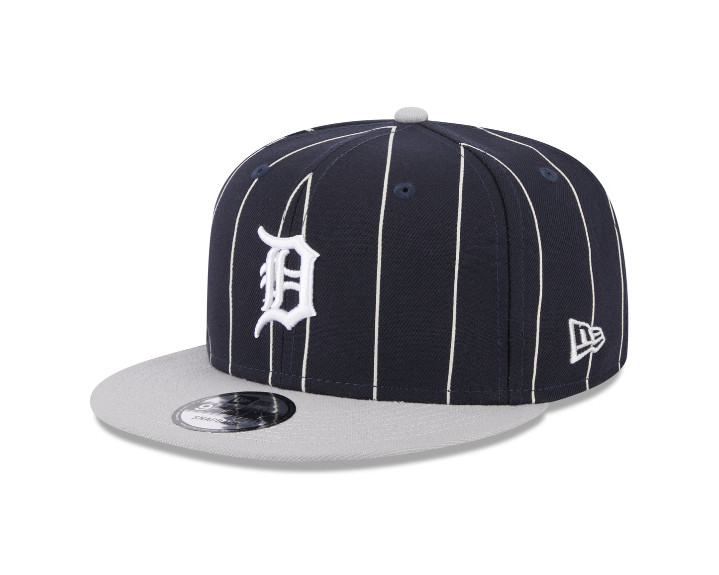 Detroit Tigers Navy/Gray Vintage New Era 9FIFTY Snapback Hat Official Team Hat Sports Fan Cap Official NFL Team Hat Football Fan Cap