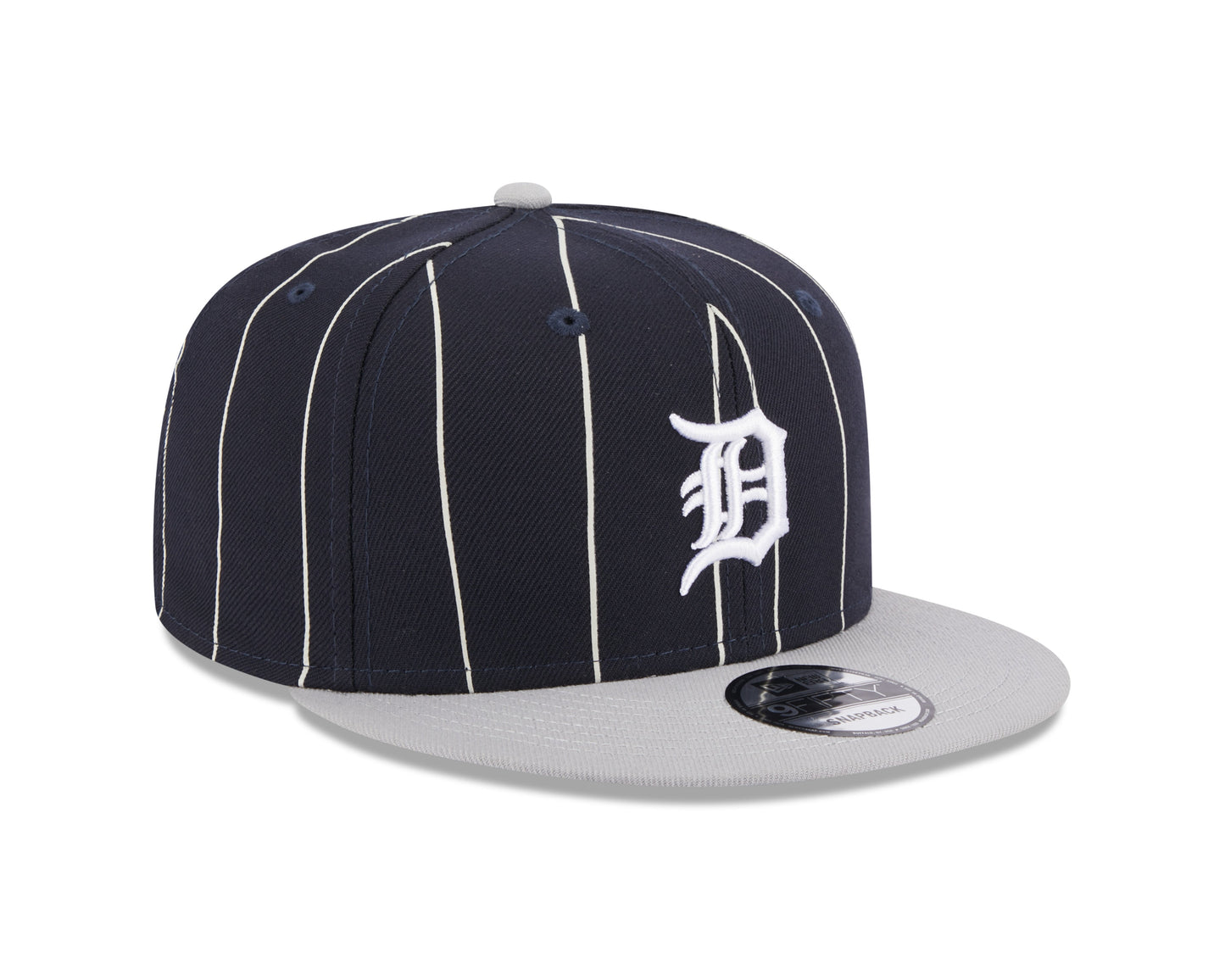 Detroit Tigers Navy/Gray Vintage New Era 9FIFTY Snapback Hat Official Team Hat Sports Fan Cap Official NFL Team Hat Football Fan Cap